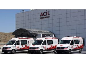 153 Acil Çağrı Merkezi Kıbrıs’ta tam donanımlı on iki ambulansıyla hizmet veriyor