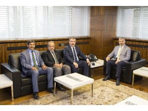 BBP Genel Başkanı Mustafa Destici, Başkan Çelik’i ziyaret etti