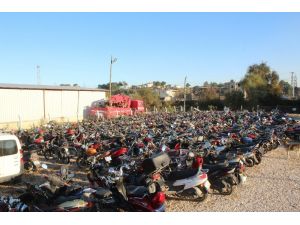 Manavgat’ta 3 ayda 445 motosiklet trafikten men edildi