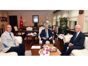 TŞOF Başkanı Apaydın’dan Ulaştırma Bakanı Ahmet Aslan’a ziyaret