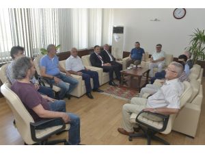 Türk Hava Kurumu Üniversitesinden Rektör Akgül’e ziyaret