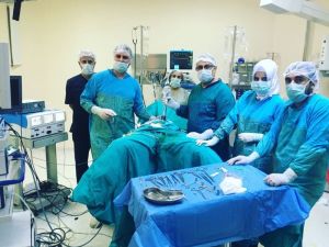 (Düzeltme) Batman’da laparoskopi yöntemi ile rahim alma ameliyatı yapıldı