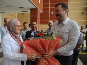 Aydınlık, Cizre Devlet Hastanesinde incelemelerde bulundu