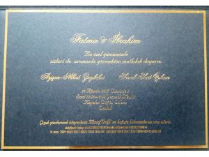 Bakan Zeybekci’nin kızının düğün davetiyesinde çiçek yerine Maarif Vakfı’na bağış çağrısı