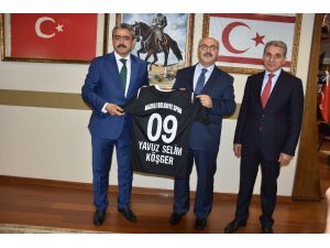 Başkan Haluk Alıcık, Vali Yavuz Selim Köşger’e Nazilli’yi anlattı