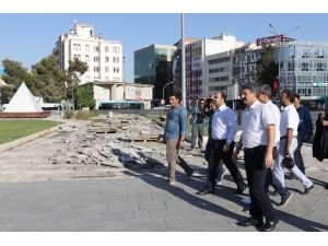 Büyükşehir, Rabia Meydanını yeniden düzenliyor