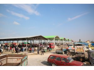 Beyşehir’de hayvan pazarında hazırlıklar tamamlandı