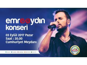 Erbaa Belediyesi Emre Aydın konseri düzenleyecek