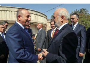 Dışişleri Bakanı Çavuşoğlu Irak’ta mevkidaşı Caferi ile görüştü