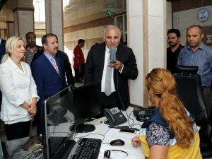 Vali Zorluoğlu Kamu Hastaneleri Birliği Genel Sekreterliğini ziyaret etti