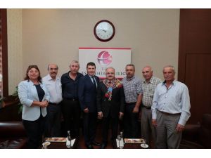 Ertuğrulgazi Yörük Türkmen Dernekleri Federasyon üyelerinden Vali Çakacak’a ziyeret