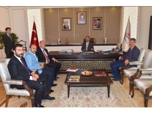Hakkari’deki başkanlar, Ankara’da ziyaretlerde bulundu