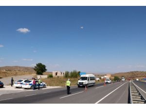 Yozgat’ta bayram trafiğine ’drone’lu denetim
