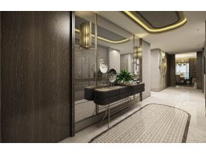 Yedi Mavi,örnek daireleri görücüye çıktı