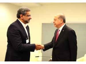 Cumhurbaşkanı Erdoğan Pakistan Başbakanı Abbasi’yi kabul etti