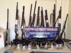 Kahramanmaraş’ta kaçak silah operasyonu: 26 gözaltı