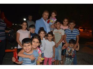 Başkan Pınarbaşı Sahil Parkı gezdi