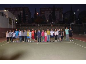 Bilecik’te Veteran Çiftler Tenis Turnuvası yapıldı