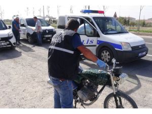 Şanlıurfa’dan çalınan motosiklet 6 yıl sonra Aksaray’da bulundu