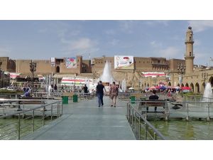 Referanduma bir gün kala Erbil sokakları