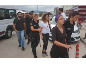 Samsun’da izinsiz eyleme 5 gözaltı