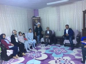 Milli Eğitim Müdürü Ali Şeyh Özdemir velileri ziyaret etti