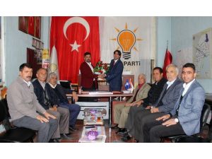 AK Parti Taşlıçay İlçe teşkilatında devir teslim