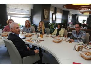 Başkan Bozbey çalışanlarla öğle yemeğinde buluştu
