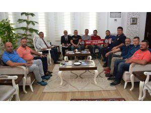 Antalyaspor taraftar gruplarından Uzunkaya’ya ziyaret