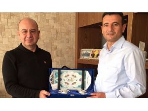 Binbaşı Turgut Çıtak’tan Belediye Başkanı Saraoğlu’na veda