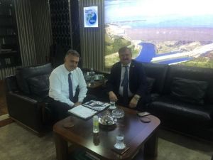 Çaturoğlu, DSİ Genel Müdürü ile görüştü