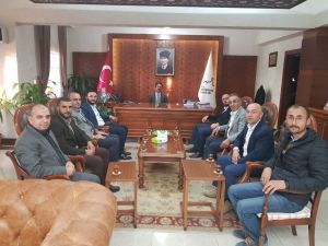 AK Parti İl Başkanı Yanar, Vali Aktaş’ı ziyaret etti