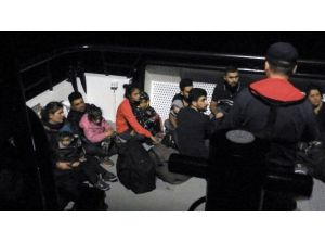 Bitez’de 24 düzensiz göçmen yakalandı