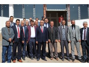 Başkan Aydın, devam eden projeleri gezdi