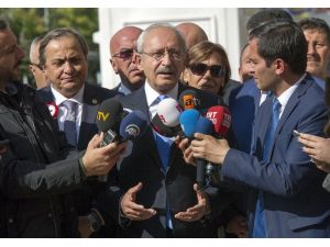 CHP Lideri Kılıçdaroğlu, Muhtarlar Konfederasyonunu ziyaret etti