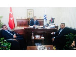 Taşdoğan, Başhekim Zengin’i ziyaret etti