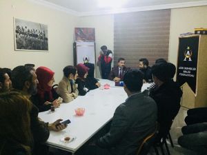 AK Parti Ağrı İl Başkanı Aydın ziyaretlerine devam ediyor