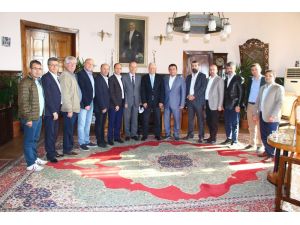 Başkan Bakıcı TCDD Bölge Müdürü Nihat Aslan’ı ziyaret etti