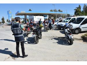 Antalya’da “Son Sürat-2” İsimli Motosiklet Denetimi Uygulaması