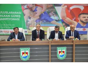 Balkan Güreş Şampiyonası İznik’te yapılacak