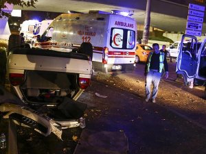 Başkentte trafik kazası: 4 yaralı
