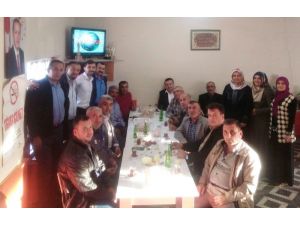 AK Parti Hisarcık İlçe Teşkilatı asker yemeğinde buluştu