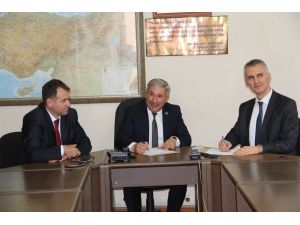 Kozlu Beldiyesi ve Akmercan Doğalgaz firması arasında protokol imzalandı