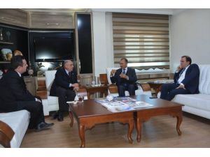 Gürcistan’ın Trabzon Başkonsolosu Mikatsadze’den, Başkan Köksoy’a ziyaret