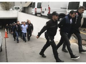 ’Şirinler’ çetesi üyeleri adliyeye sevk edildi