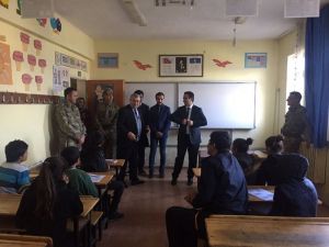 Kaymakam Dundar’ın okul ziyaretleri