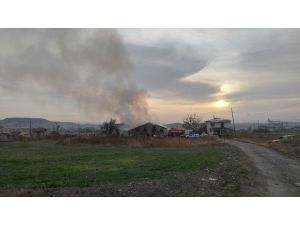 Ankara’da kasa fabrikasında yangın