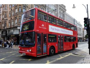 Londra otobüslerinde kahveli biyoyakıt