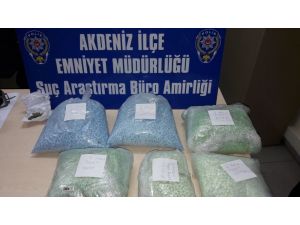 Mersin’de 15.5 kilo uyuşturucu hap ele geçirildi