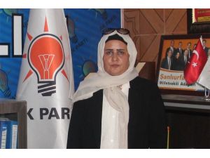 AK Parti Harran İlçe Kadın Kolları Başkanı Huriye Biter,